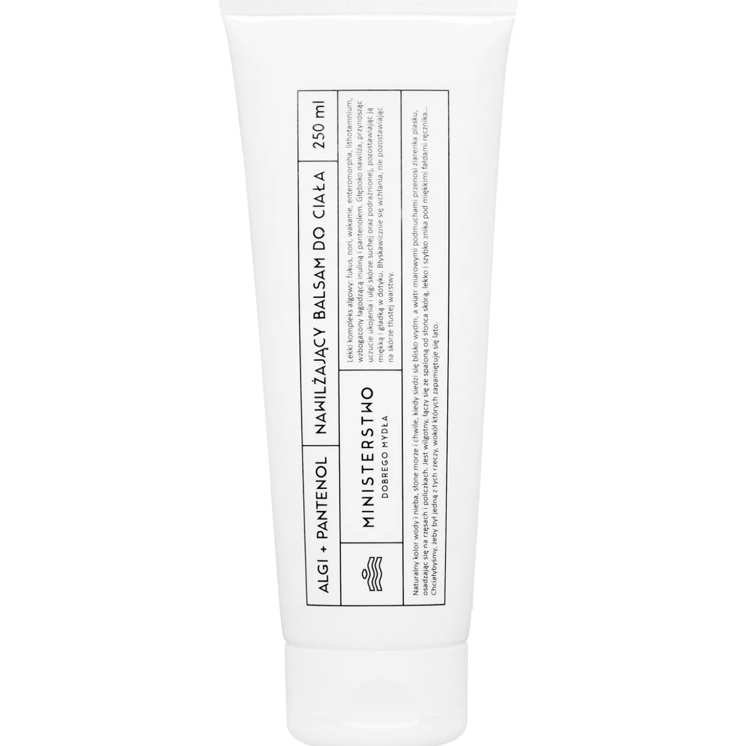 Ministerstwo Dobrego Mydła - Algi + Pantenol - Nawilżający Balsam do Ciała - 250ml