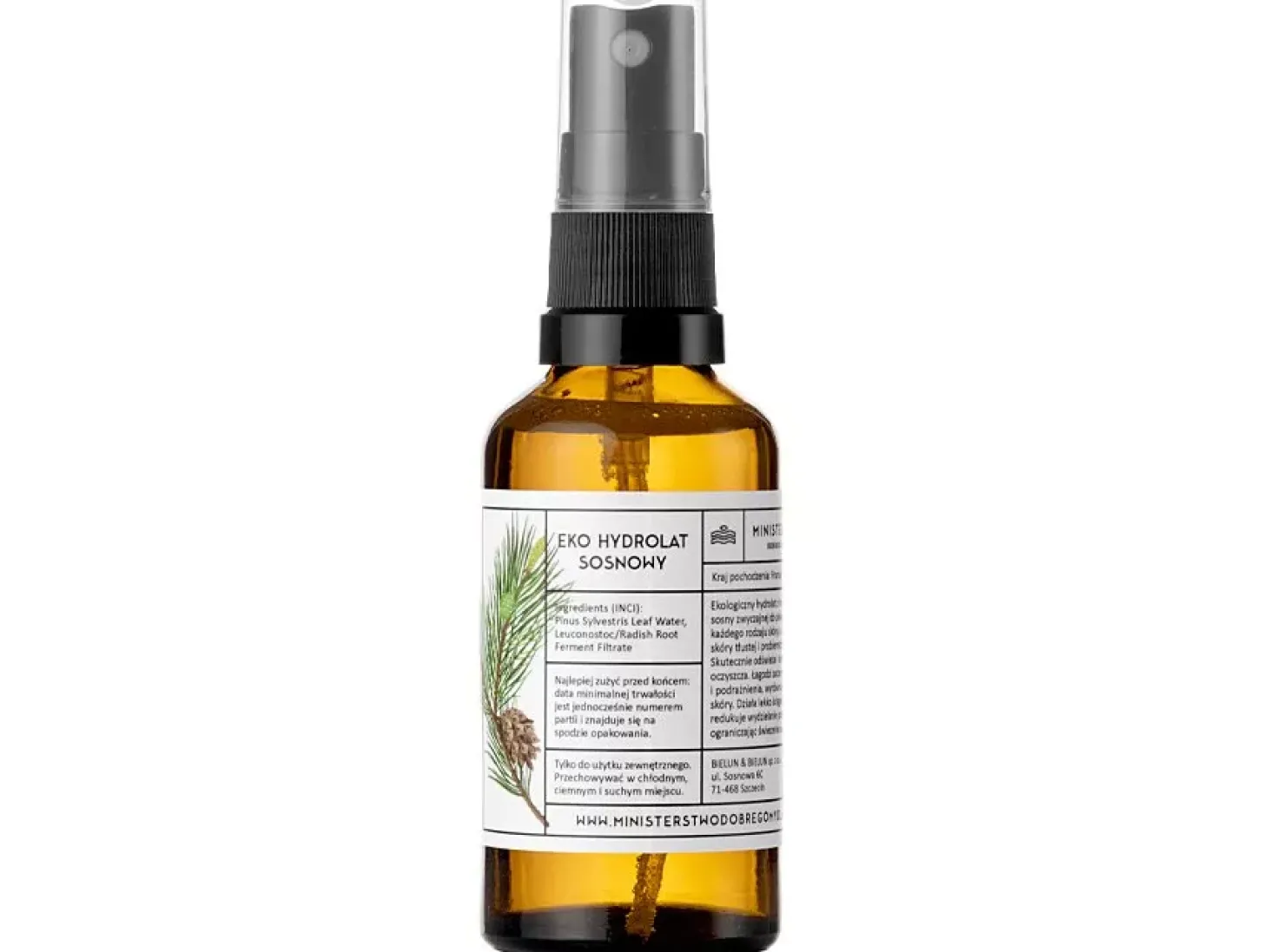 Ministerstwo Dobrego Mydła - Hydrolat Ekologiczny Sosna - 100ml