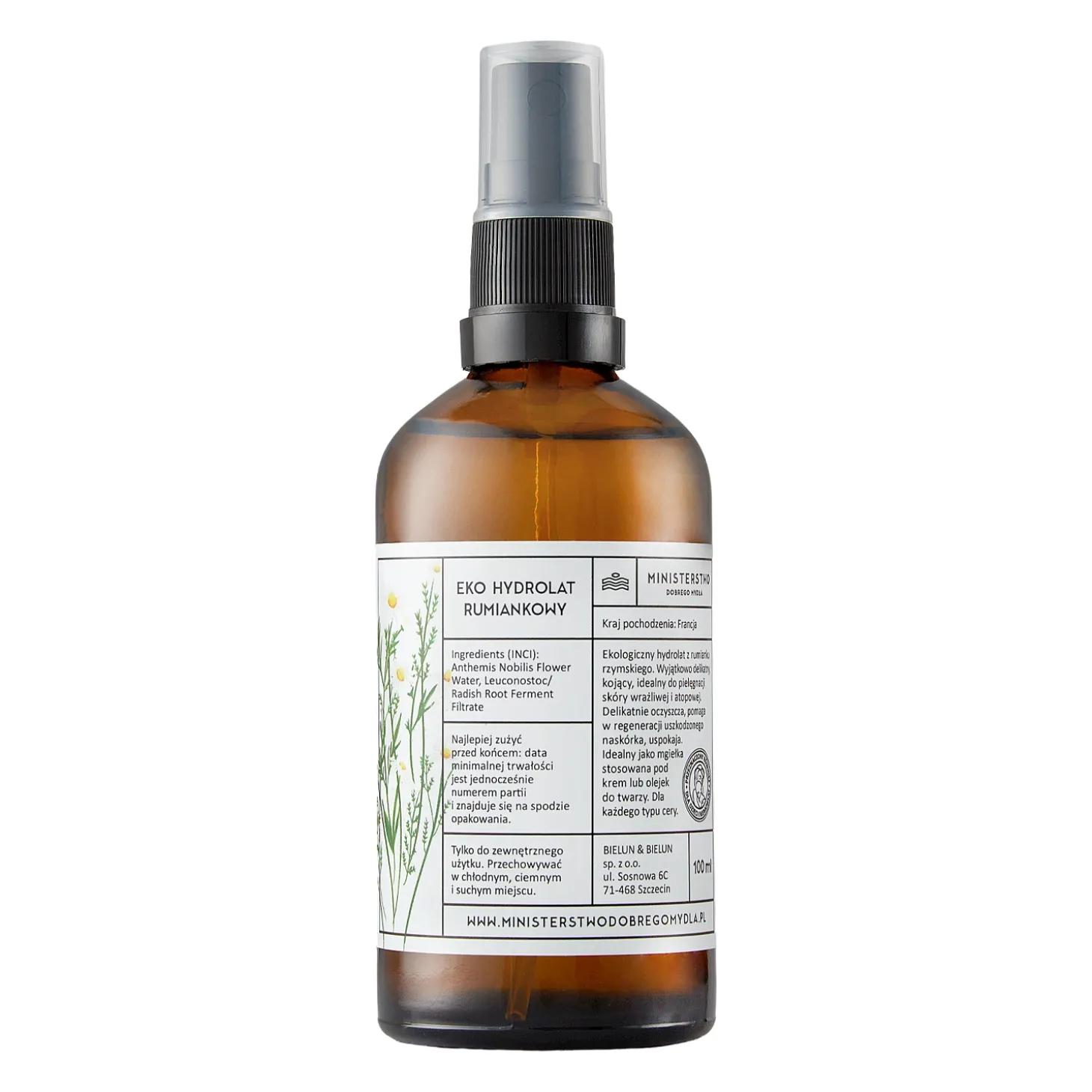 Ministerstwo Dobrego Mydła - Hydrolat Rumiankowy - 100ml