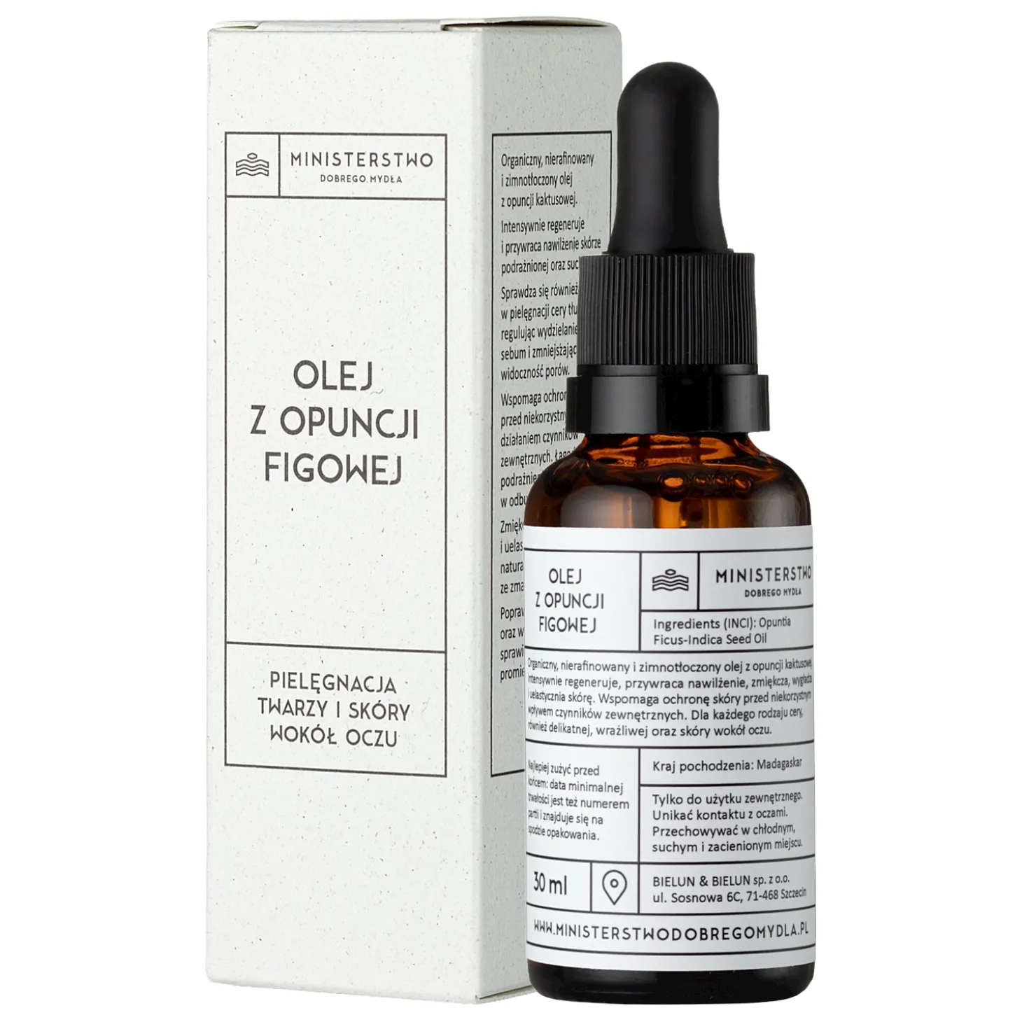 Ministerstwo Dobrego Mydła - Olej z Opuncji Figowej - 30ml