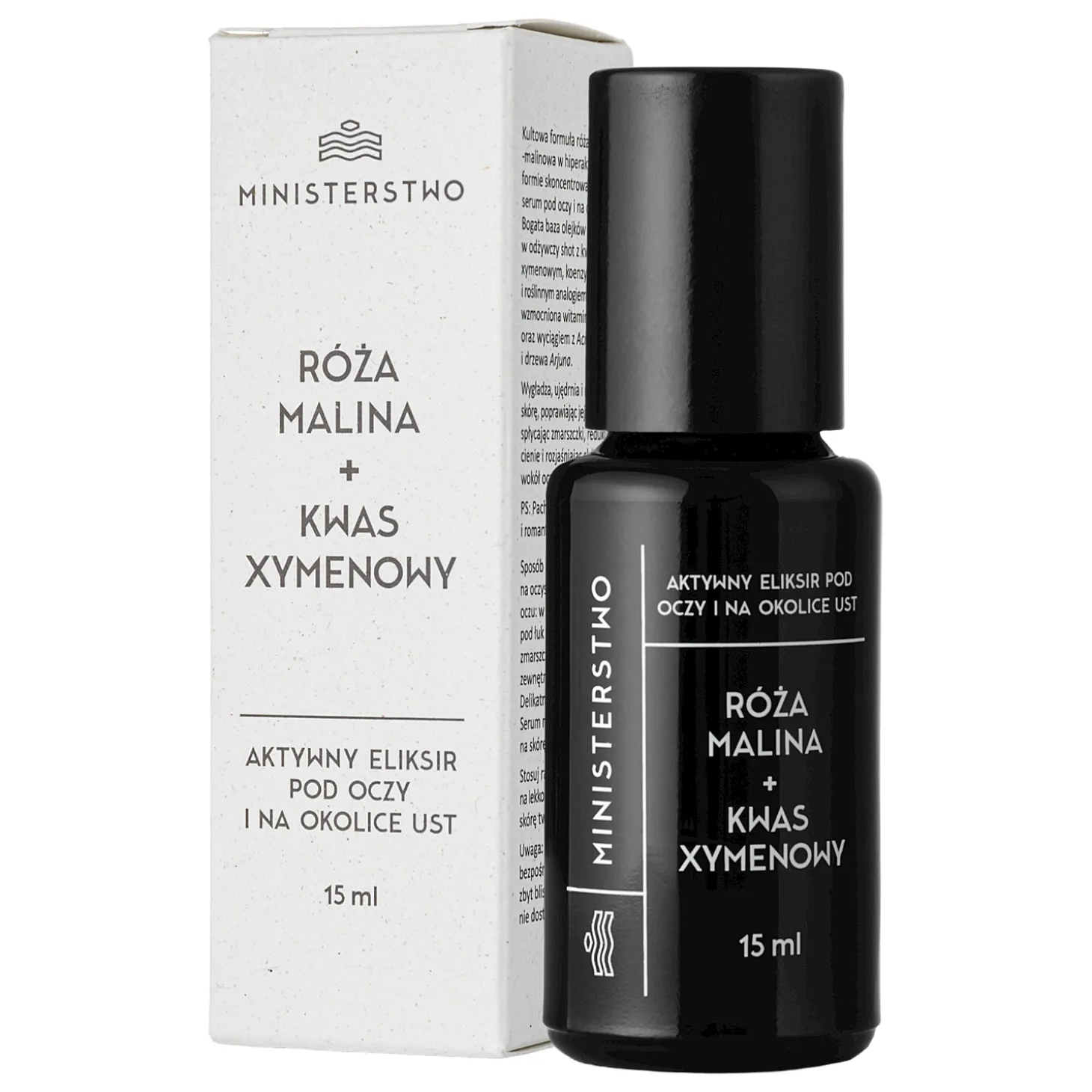 Ministerstwo Dobrego Mydła - Serum pod Oczy i na Okolicę Ust - Róża-Malina - 15ml