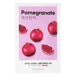Missha - Airy Fit Sheet Mask - Pomegranate - Ujędrniająca Maska w Płachcie - 19g