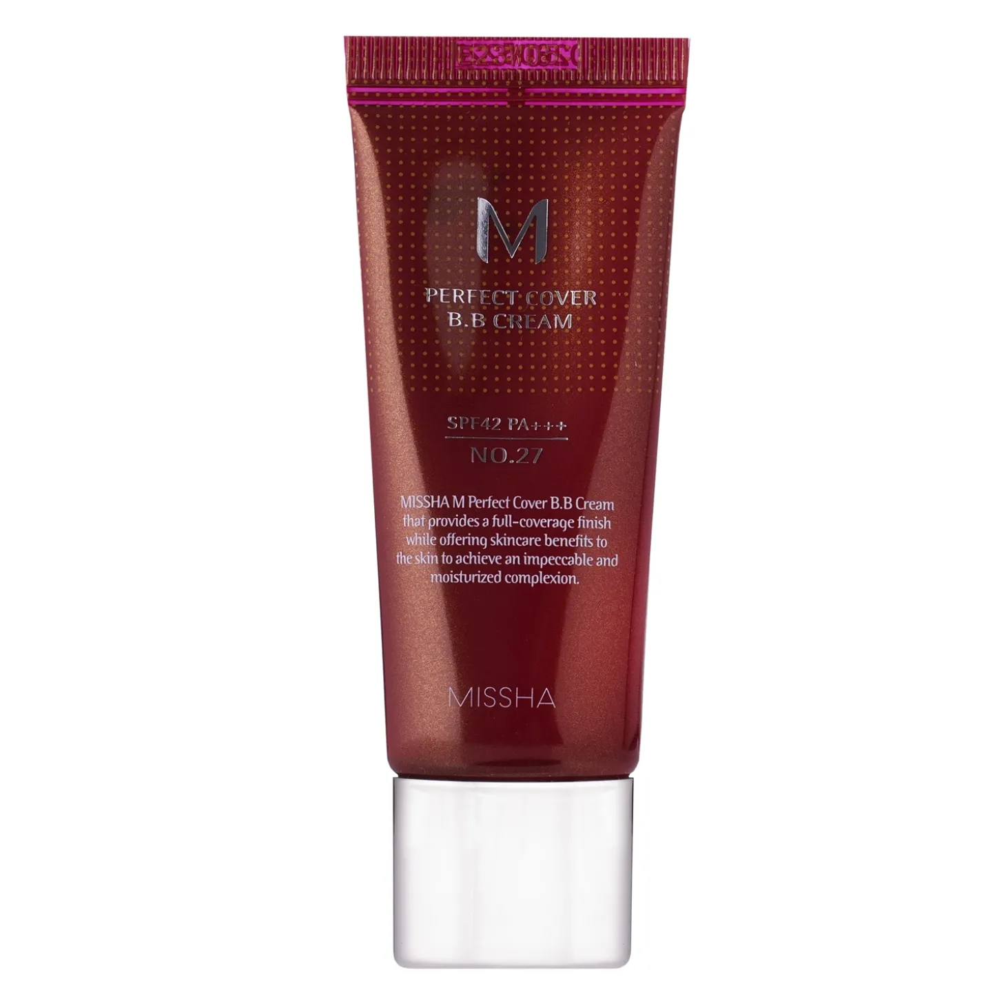 Missha - M Perfect Cover BB Cream SPF42/PA+++ - Kryjący Krem BB - No.27 Honey Beige - 20ml