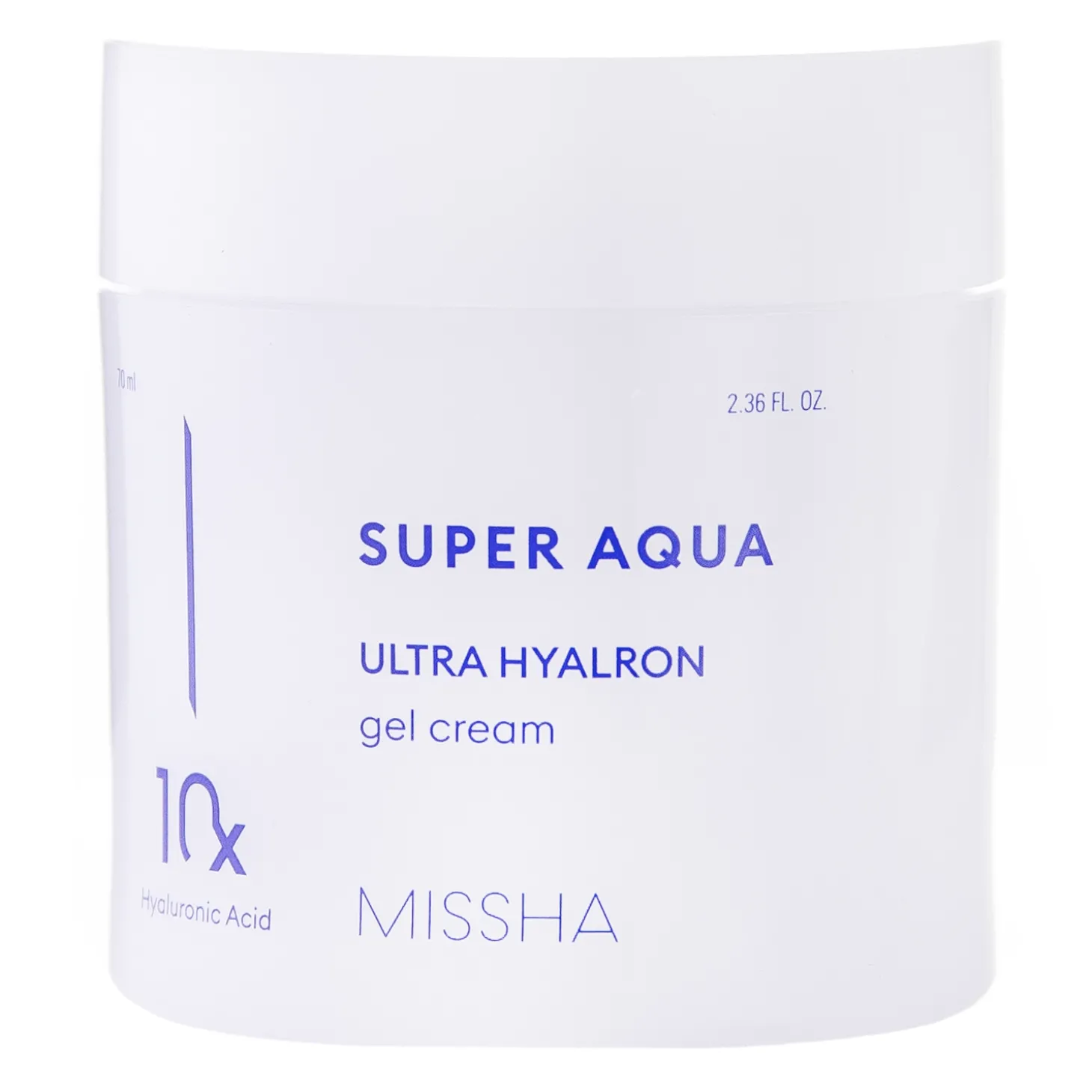 Missha - Super Aqua Ultra Hyalron Gel Cream - Nawilżający Krem do Twarzy - 70ml