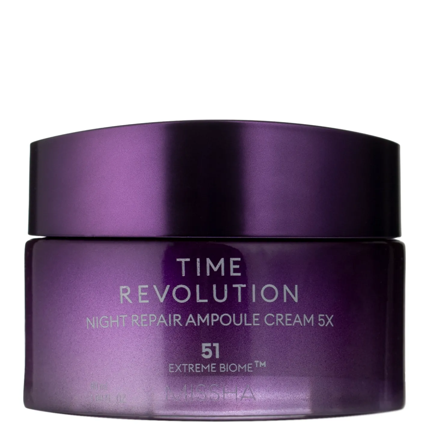 Missha - Time Revolution Night Repair Ampoule Cream 5X - Intensywnie Ujędrniający Krem - 50ml