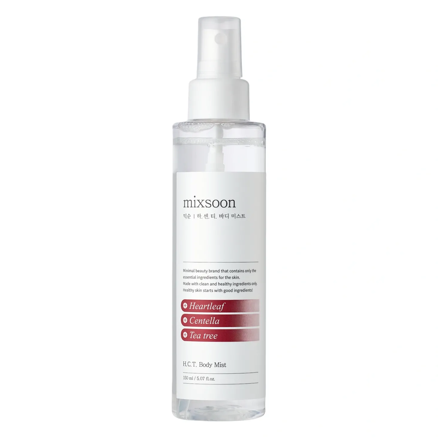 Mixsoon - H.C.T Body Mist - Delikatnie Złuszczająca Mgiełka do Ciała - 150ml