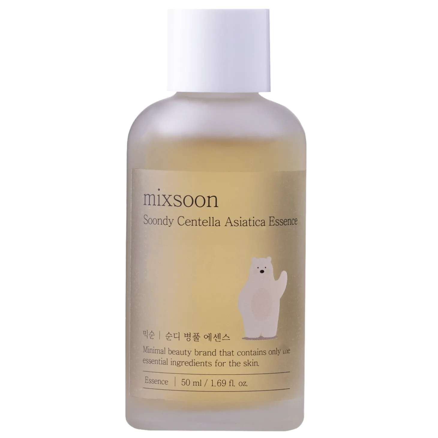 Mixsoon - Soondy Centella Asiatica Essence - Esencja z Wyciągiem z Wąkroty Azjatyckiej - 50ml