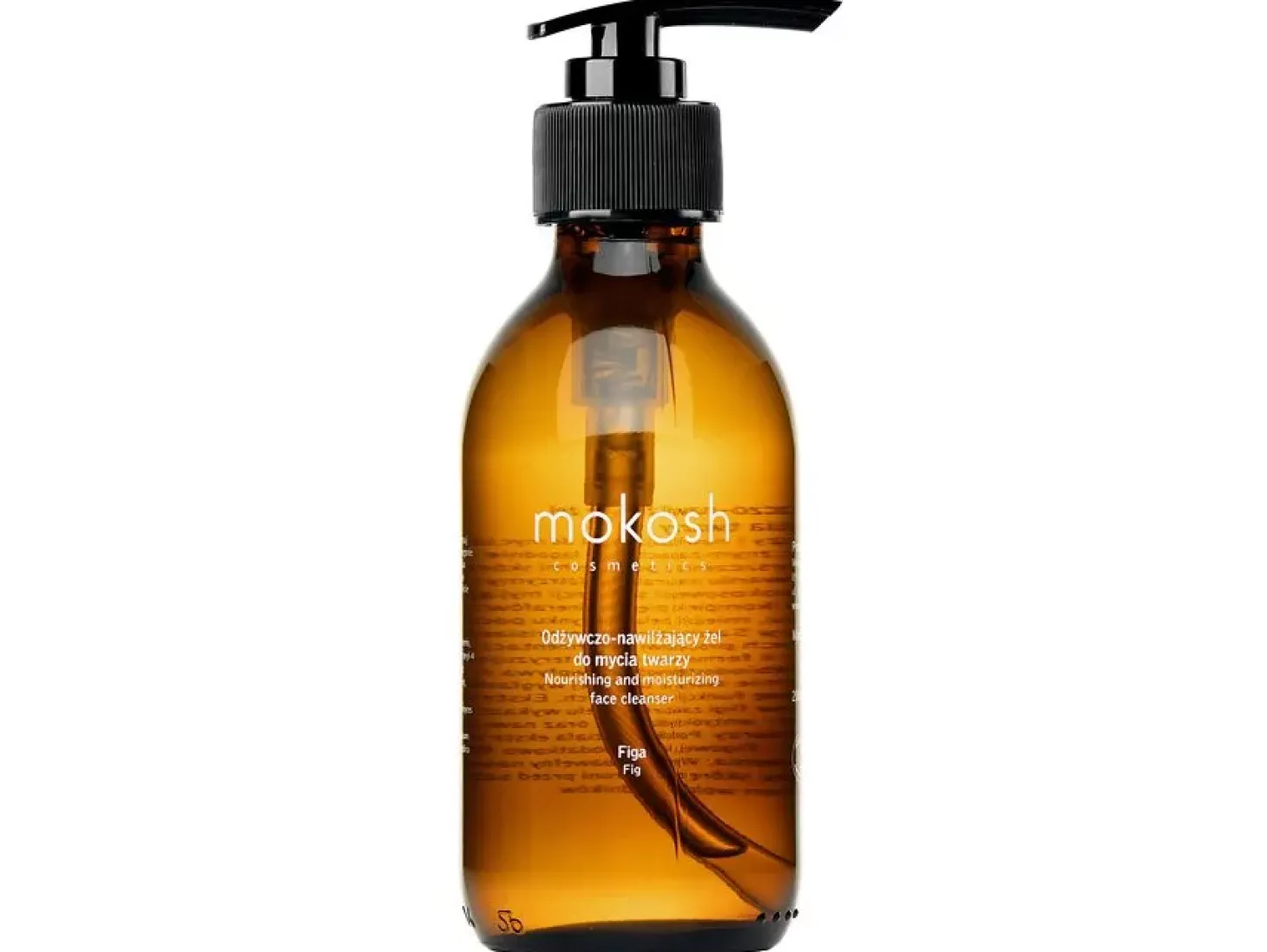 Mokosh - Nourishing&Moisturizing Face Cleanser - Odżywczo-Nawilżający Żel do Mycia Twarzy - Figa - 200ml