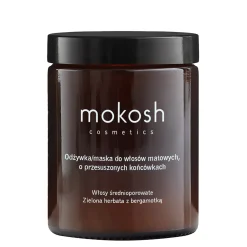Mokosh - Odżywka/Maska do Włosów Matowych, o Przesuszonych Końcówkach - Zielona Herbata z Bergamotką - 180ml