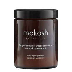 Mokosh - Odżywka/Maska do Włosów Szorstkich, Łamliwych i Puszących się - Czereśnia z Bursztynem - 180ml