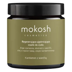 Mokosh - Wygładzająco - Regenerująco-Ujędrniające Masło do Ciała - Kardamon z wanilią - 120ml