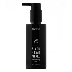 Nacific - Blackhead All Kill Bubble Cleansing Pack - Oczyszczająca Maska Przeciw Zaskórnikom - 140ml