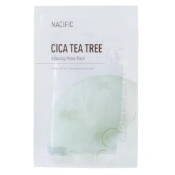 Nacific - Cica Tea Tree Relaxing Mask - Kojąca Maska w Płachcie do Twarzy - 1szt/30g