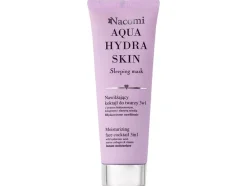 Nacomi - Aqua Hydra Skin - Sleeping Mask - Błyskawiczne Nawilżenie - Nawilżający Koktajl do Twarzy 3w1 - 85ml