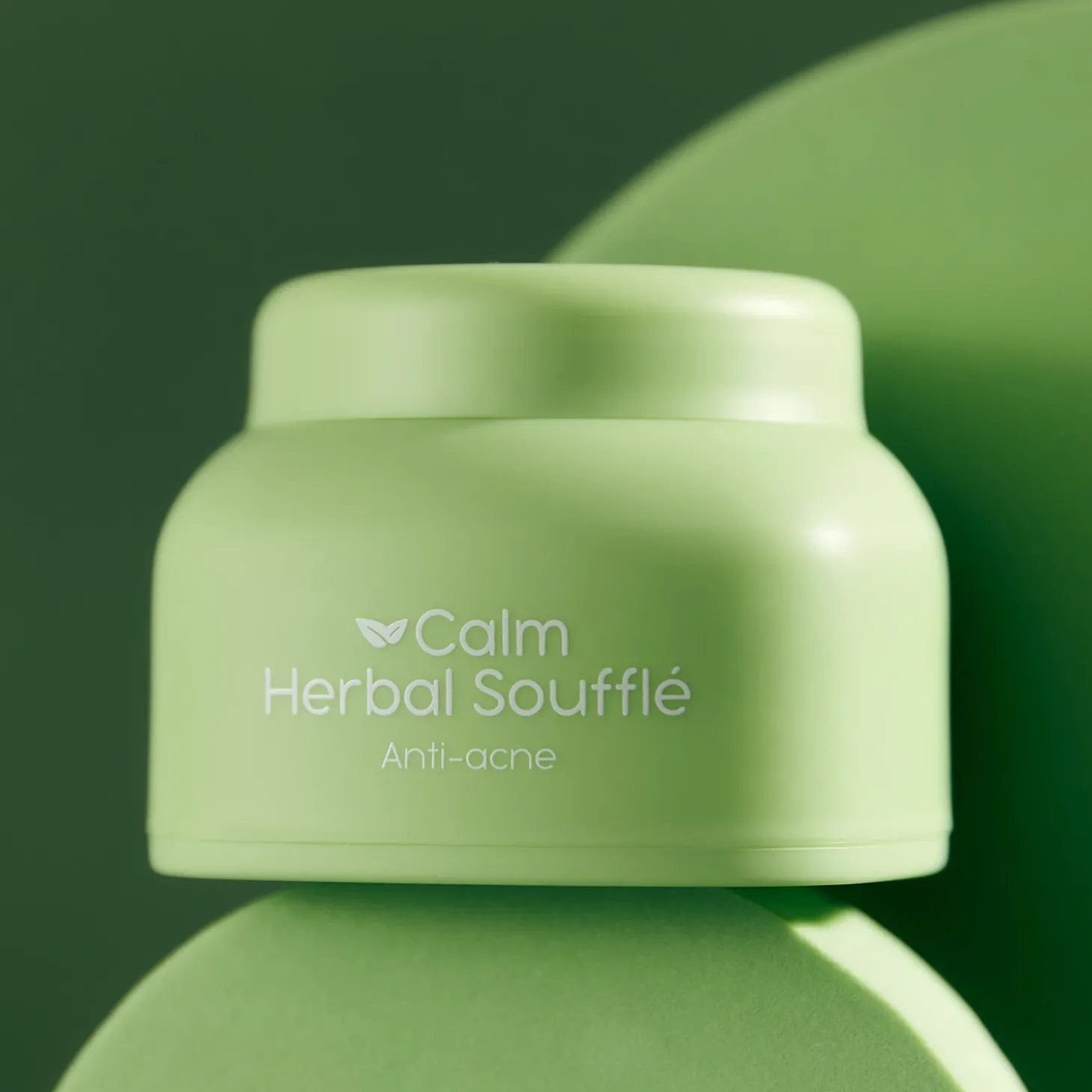 Nacomi - Calm Herbal Sufflé - Kremowy Suflet Wyciszający Przeciwtrądzikowy - 50ml