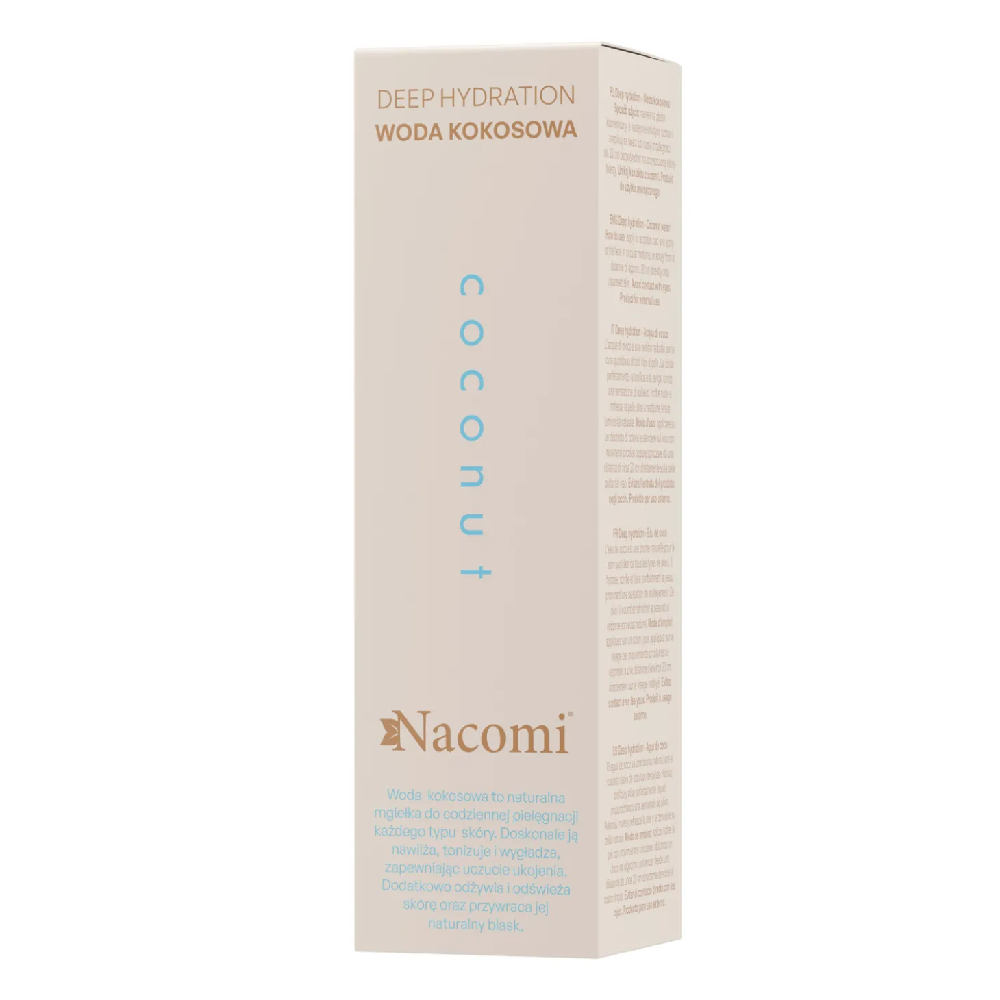 Nacomi - Deep Hydration - Woda Kokosowa - 100ml