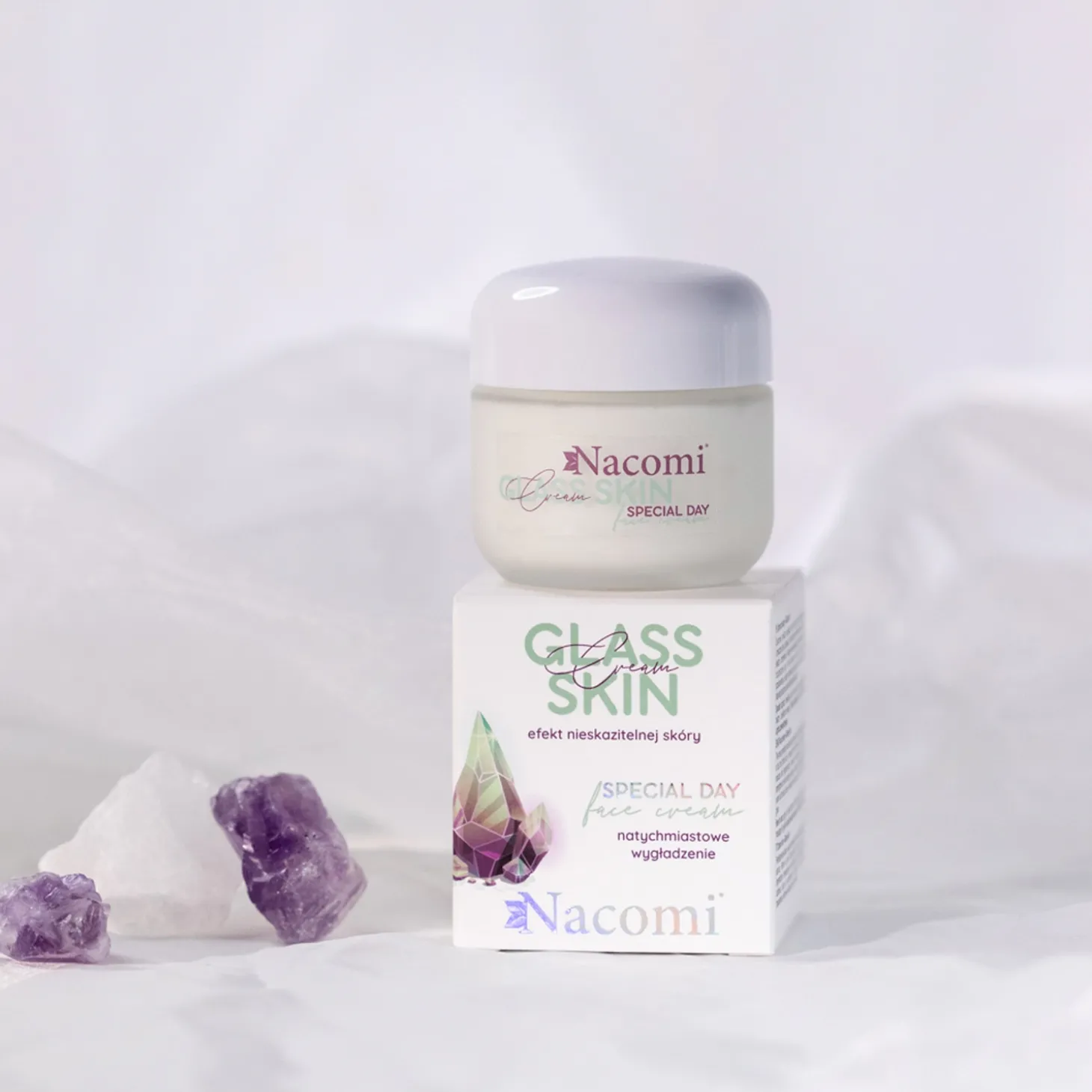 Nacomi - Krem do Twarzy - Glass Skin - 50 ml
