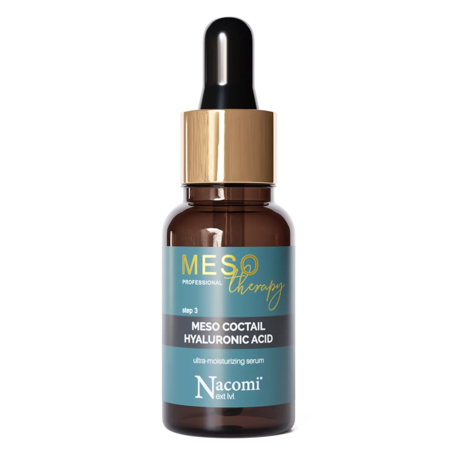 Nacomi - Meso Coctail Hyaluronic Acid - Ultranawilżający Koktajl z Kwasem Hialuronowym - 15ml