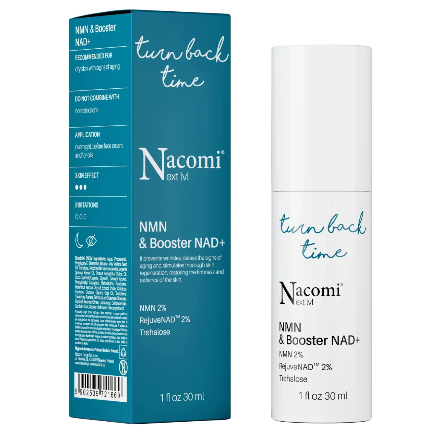 Nacomi - Next Lvl - NMN & Booster NAD+ - 30ml