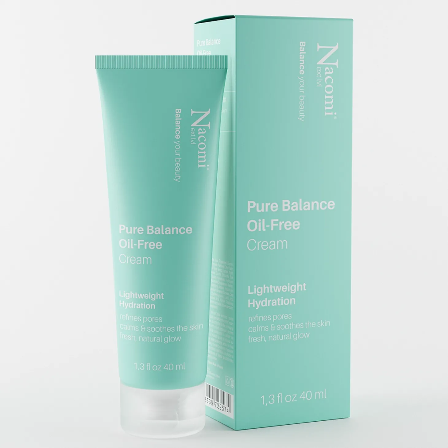 Nacomi - Pure Balance Oil-Free - Krem Nawilżający Pure Balance - 40ml