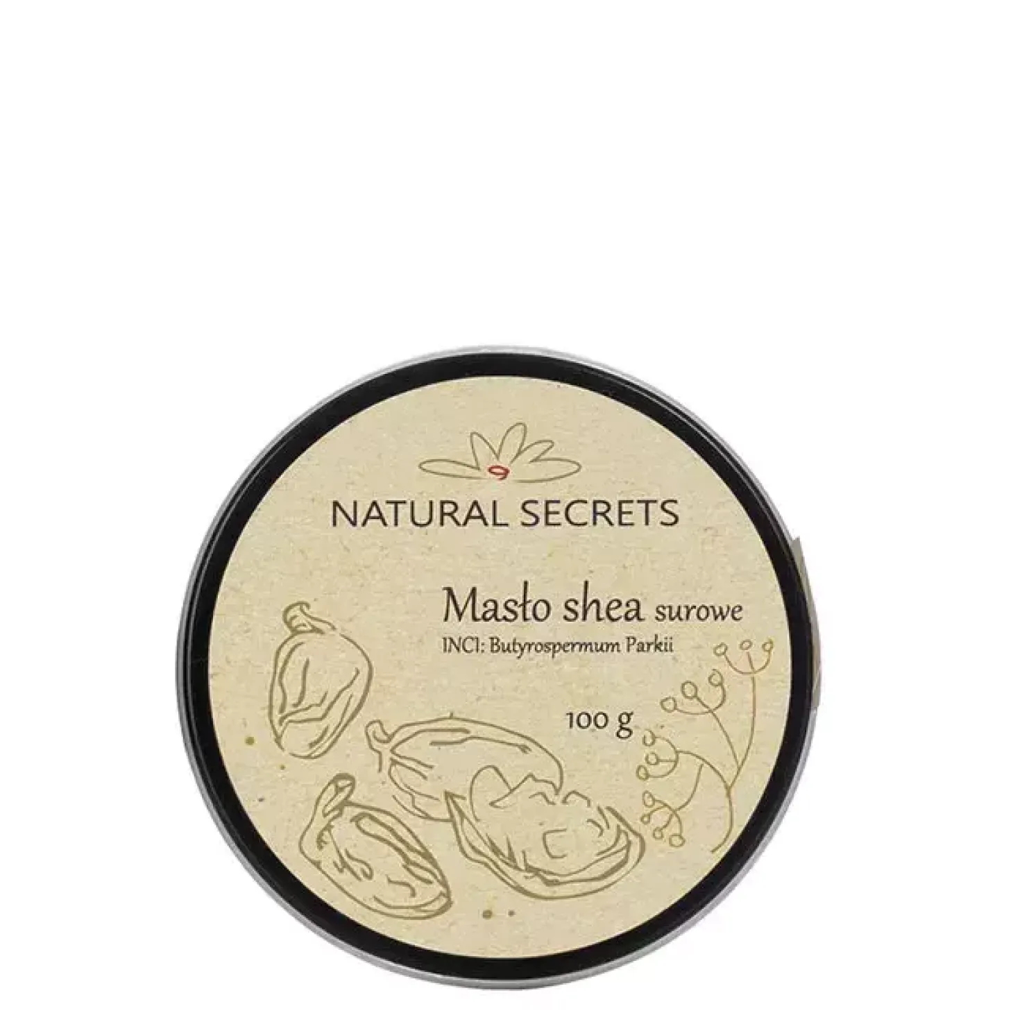 Natural Secrets - Masło Shea - 100g