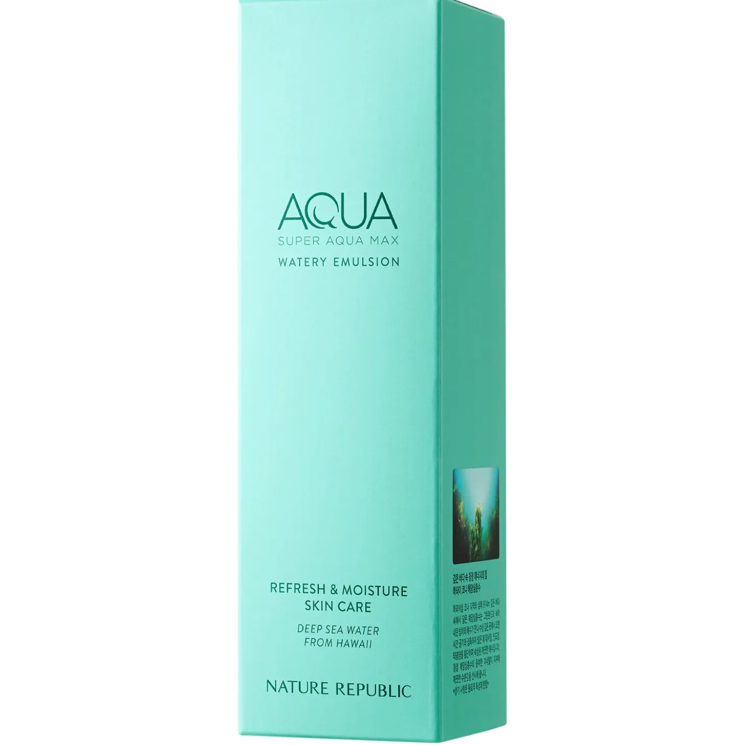 Nature Republic - Super Aqua Max Watery Emulsion - Intensywnie Nawilżająca Emulsja do Twarzy - 130ml