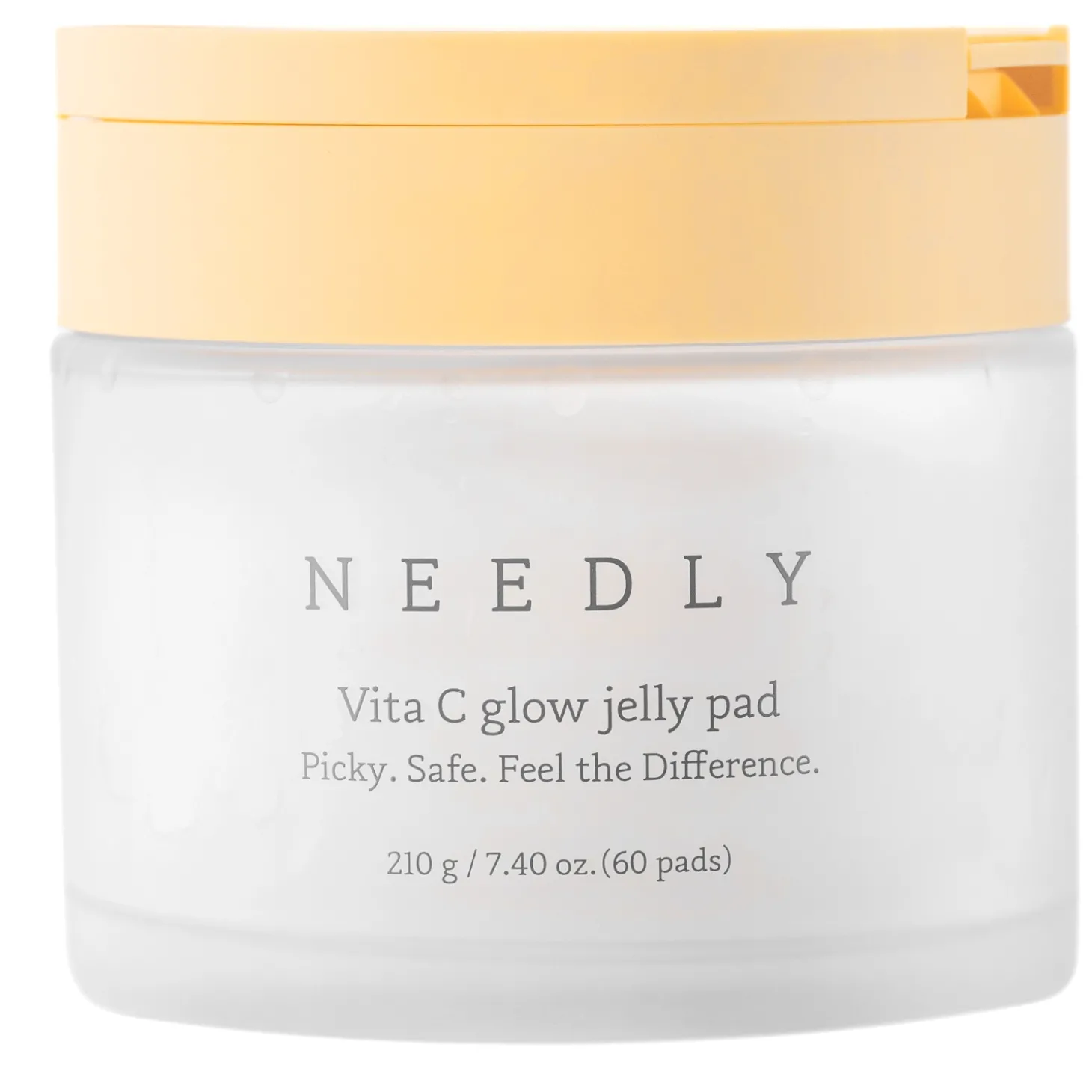 Needly - Vita C Glow Jelly Pad - Rozświetlające Płatki do Twarzy z Witaminą C - 60szt/210g
