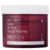 Neogen - Wine Lift PHA Gauze Peeling - Przeciwstarzeniowe Płatki z Kwasami i Winogronem - 30szt/190ml