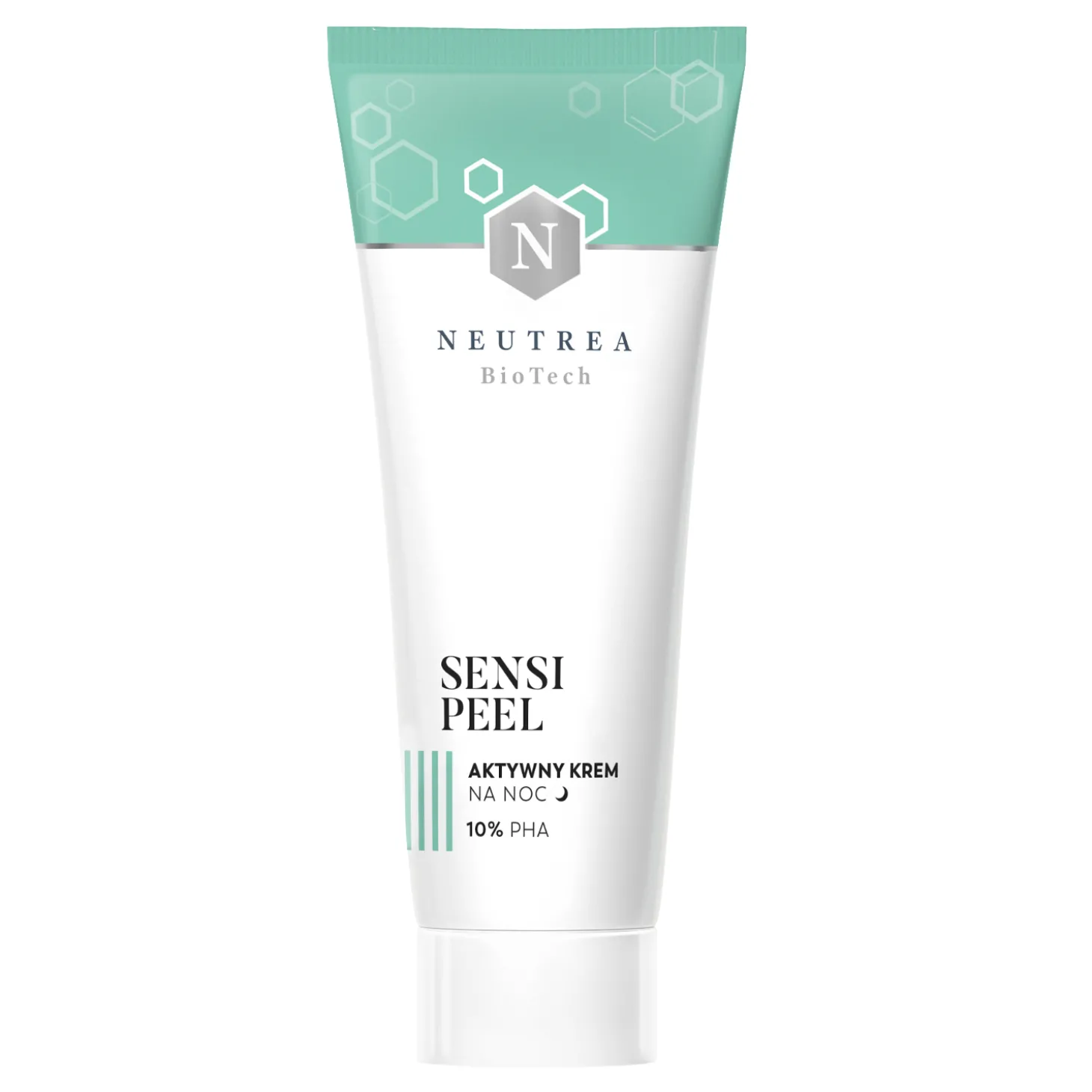 Neutrea - Sensi Peel - Aktywny Krem Peelingujący na Noc 10% PHA - 75ml