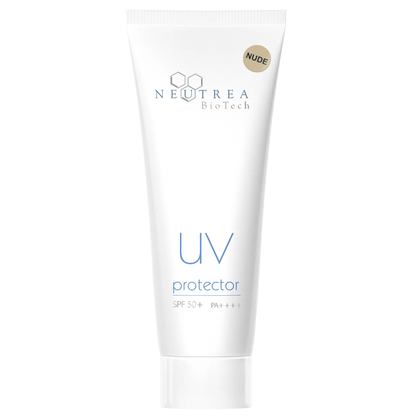 Neutrea - UV Protector SPF50+/PA++++ - Krem Ochronny - Nude/Transparentny - 75ml