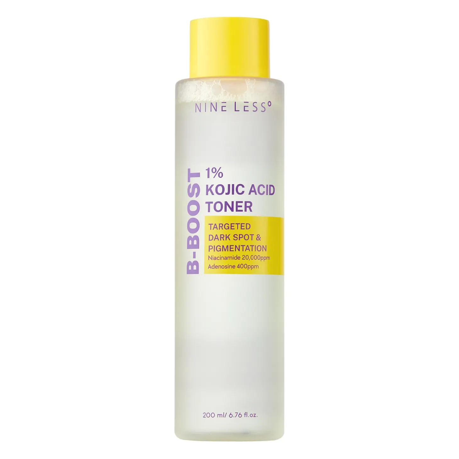 Nine Less - B-Boost 1% Kojic Acid Toner - Tonik z Kwasem Kojowym - 200ml