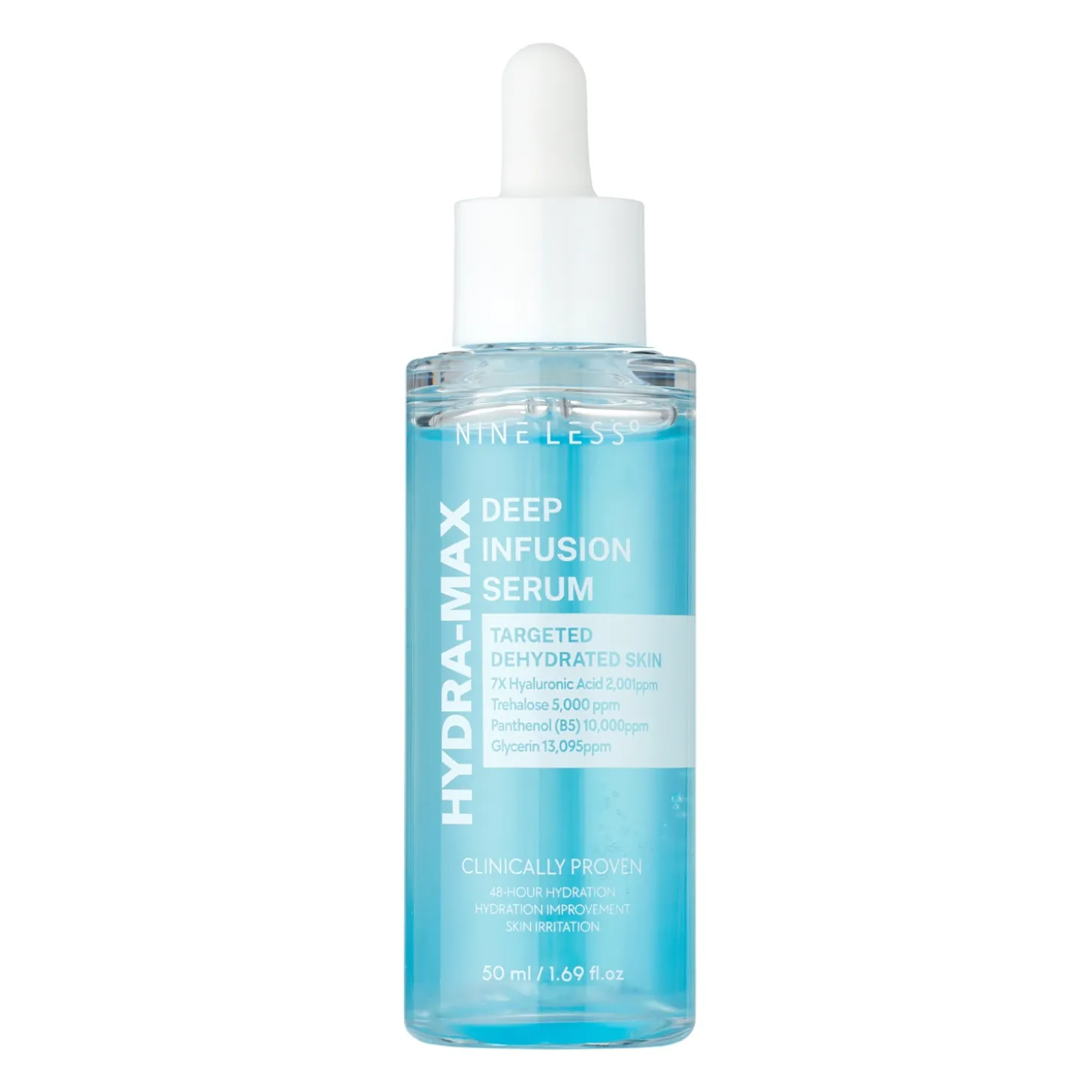 Nine Less - Hydra-Max Deep Infusion Serum - Serum Nawilżające do Twarzy - 50ml