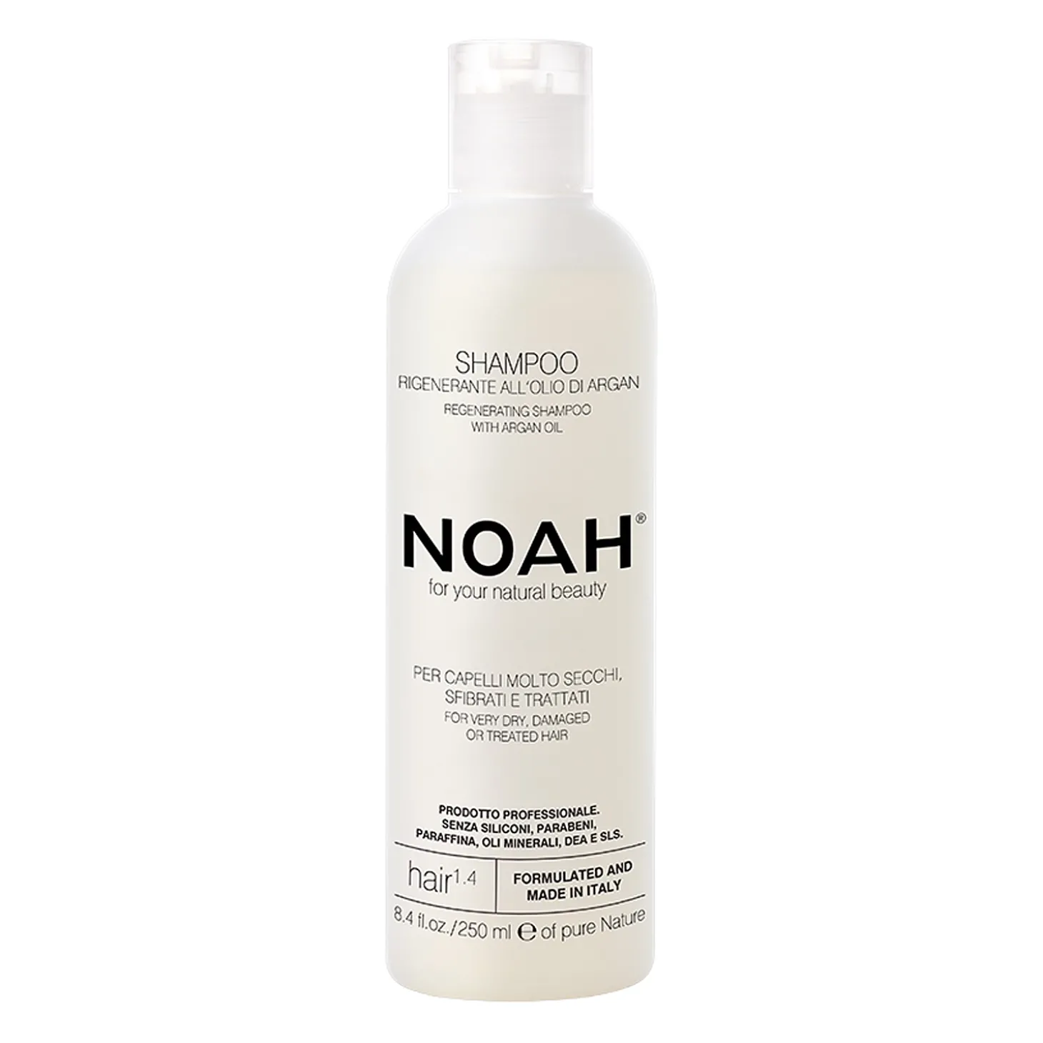 Noah - Regenerating Shampoo with Argan Oil - Regenerujący Szampon do Włosów z Olejem Arganowym - 250ml