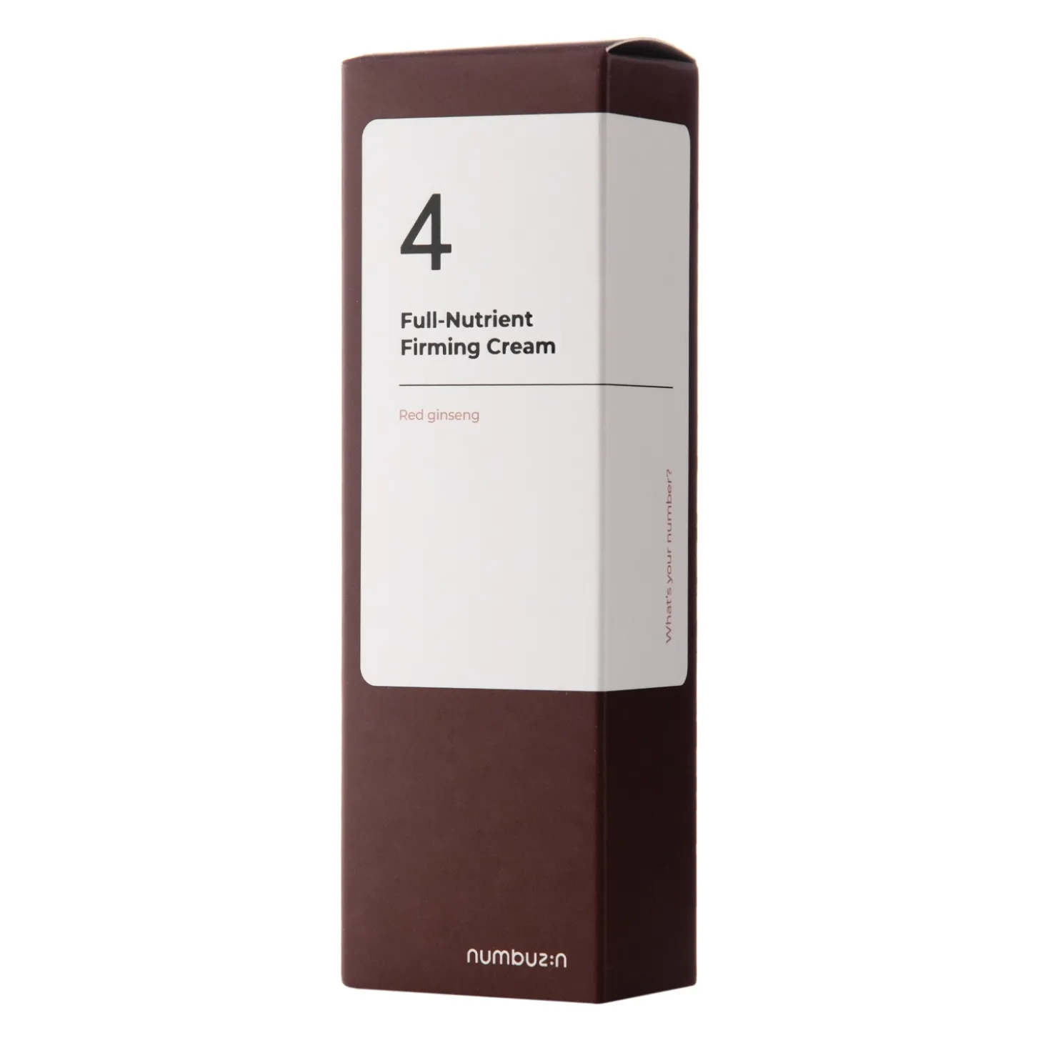 Numbuzin - No.4 Full-Nutrient Firming Cream - Odżywczy Krem do Twarzy z Żeń-Szeniem - 60ml