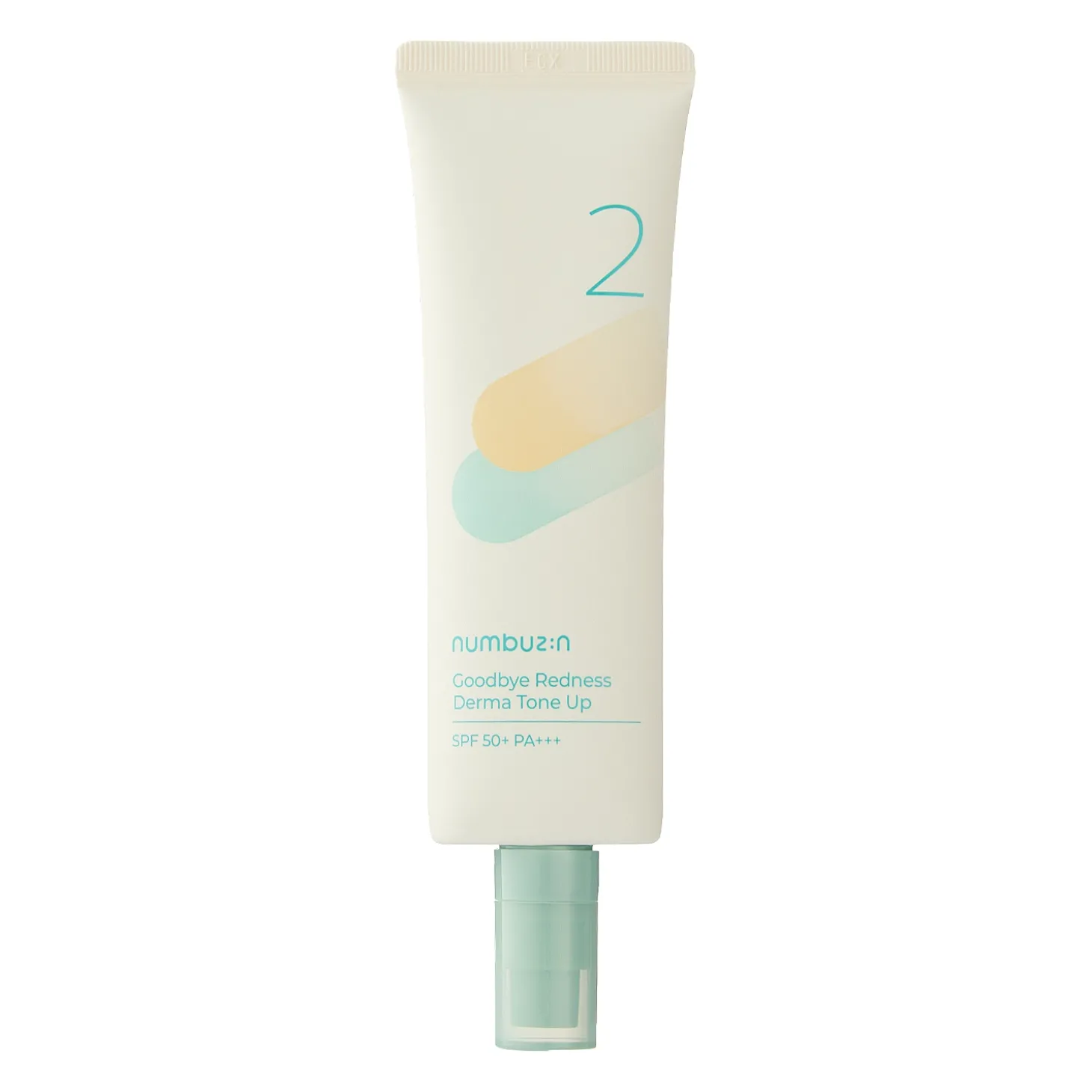 Numbuzin - No.2 - Goodbye Redness Derma Tone Up - SPF 50+ PA+++ - Podkład 4w1 - 50ml