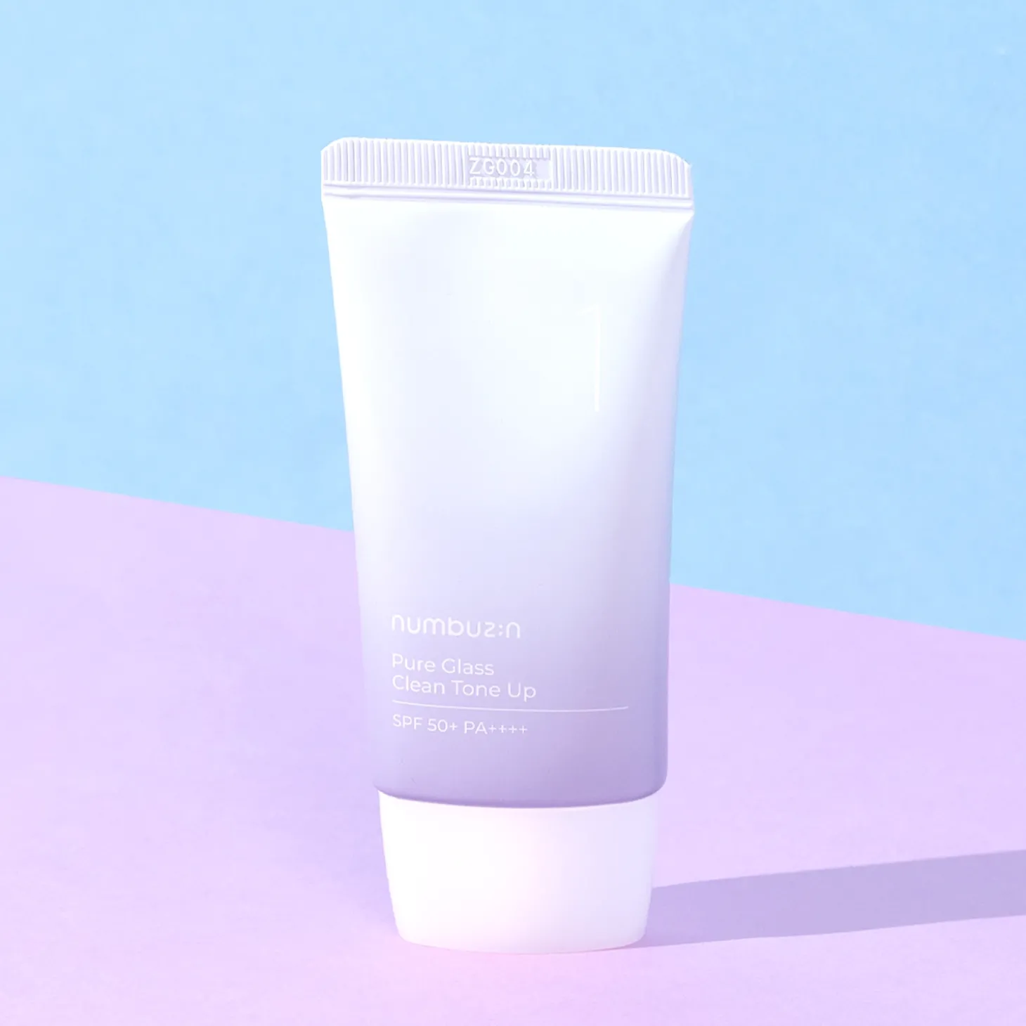 Numbuzin - No.1 - Pure Glass Clean Tone Up SPF50+ PA++++ - Krem Tonujący z Wysoką Ochroną Przeciwsłoneczną - 50ml