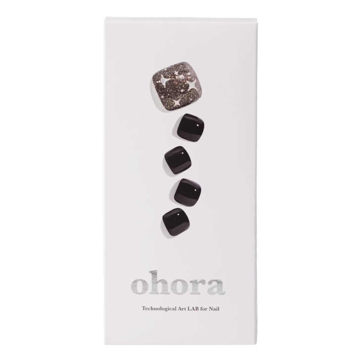 Ohora - Semicured Gel Nail - Hybrydowe Naklejki na Paznokcie - Pedicure - P. Starlight - 30szt.