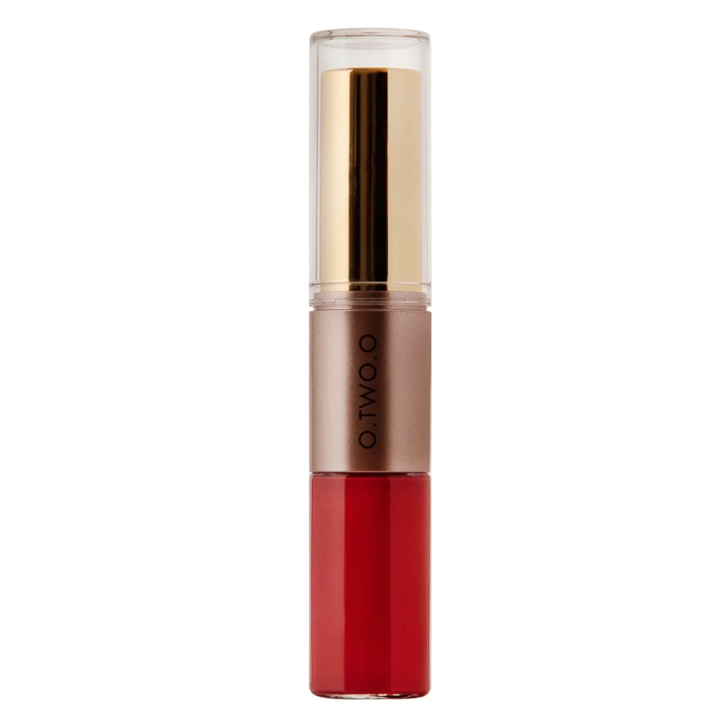 O.TWO.O - 2 in 1 Matte Liquid Lipstick - Duo Matowych Pomadek do Ust - 07 - 3,5g+7g