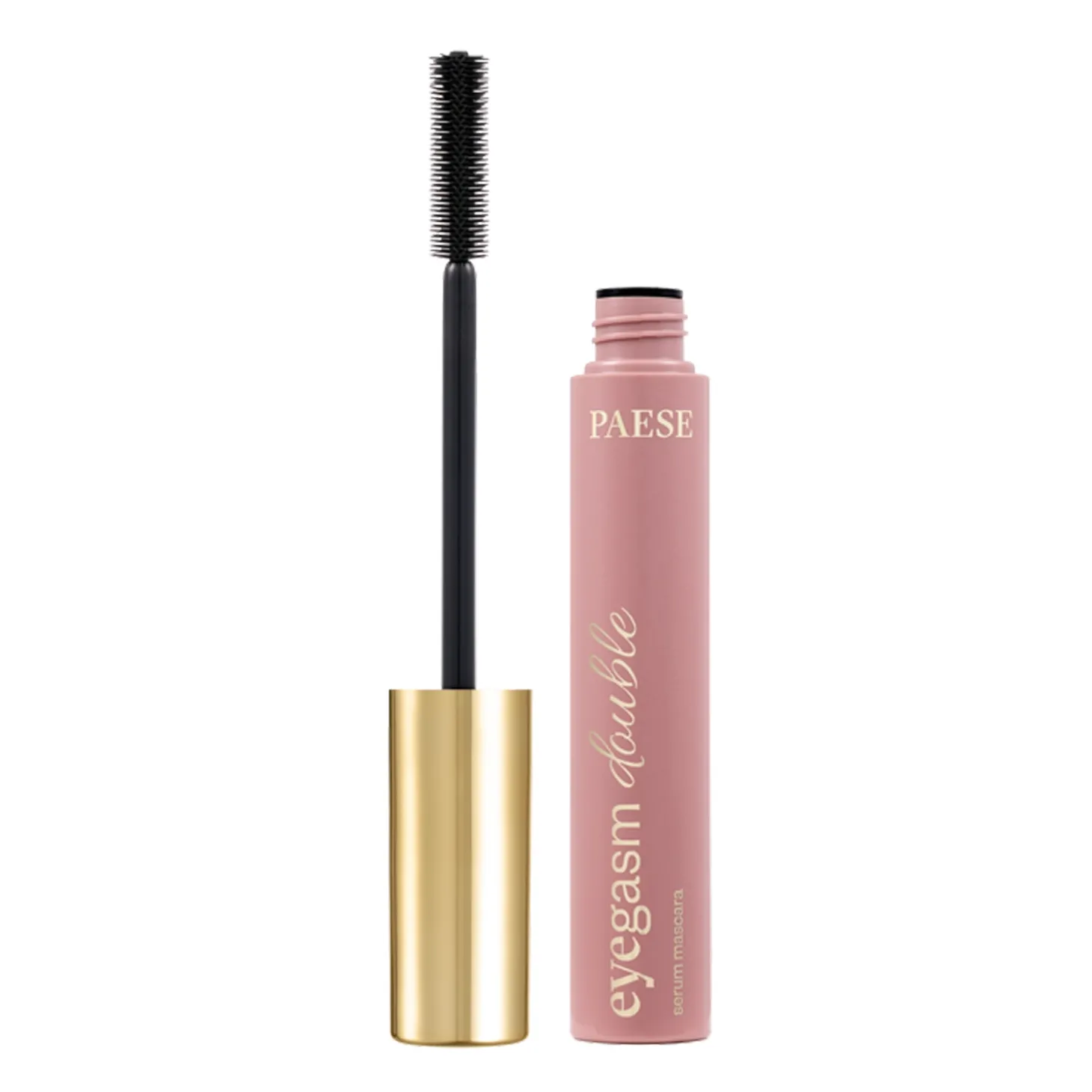 Paese - Maskara Eyegasm Double Serum - Czarny Tusz do Rzęs z Serum - 9g