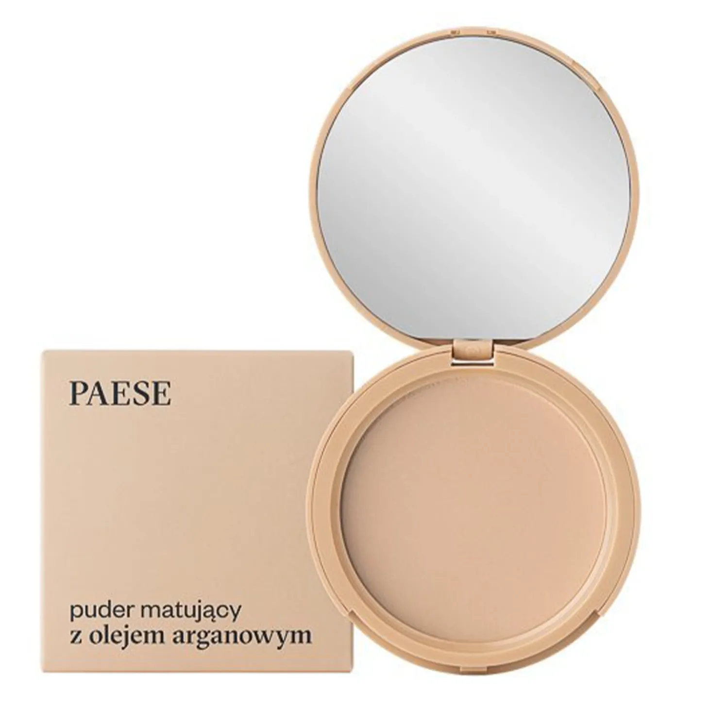 Paese - Puder Matujący z Olejem Arganowym - 01 - 8g