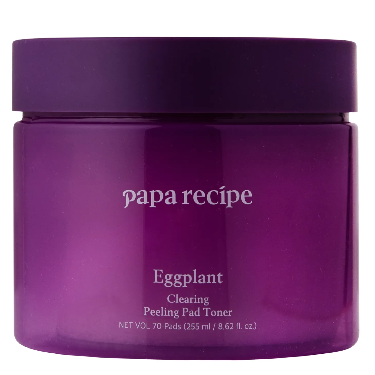 Papa Recipe - Eggplant Clearing Peeling Pad Toner - Peelingujące Płatki do Twarzy - 70szt.