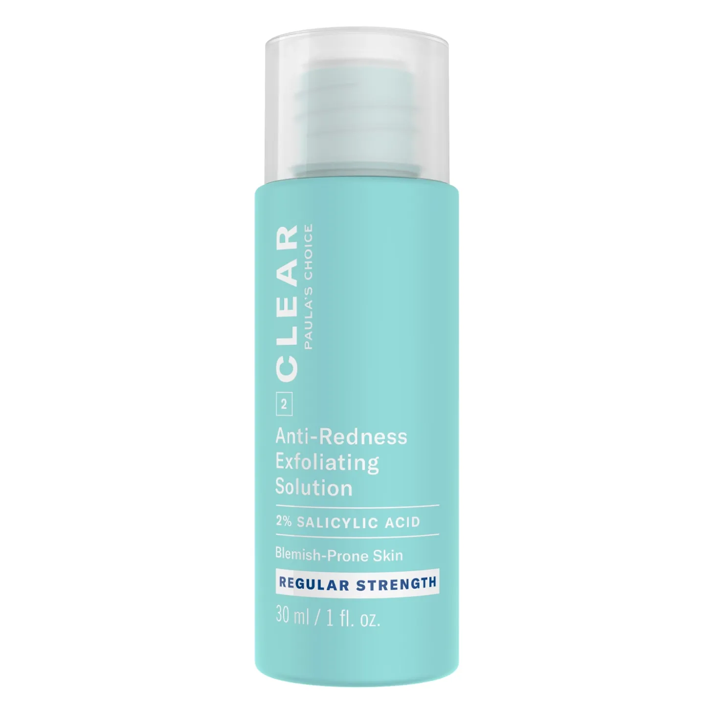Paula's Choice - Clear - Regular Strength Anti-Redness Exfoliating Solution 2% BHA - Płyn Złuszczający z 2% Kwasem Salicylowym - 30ml