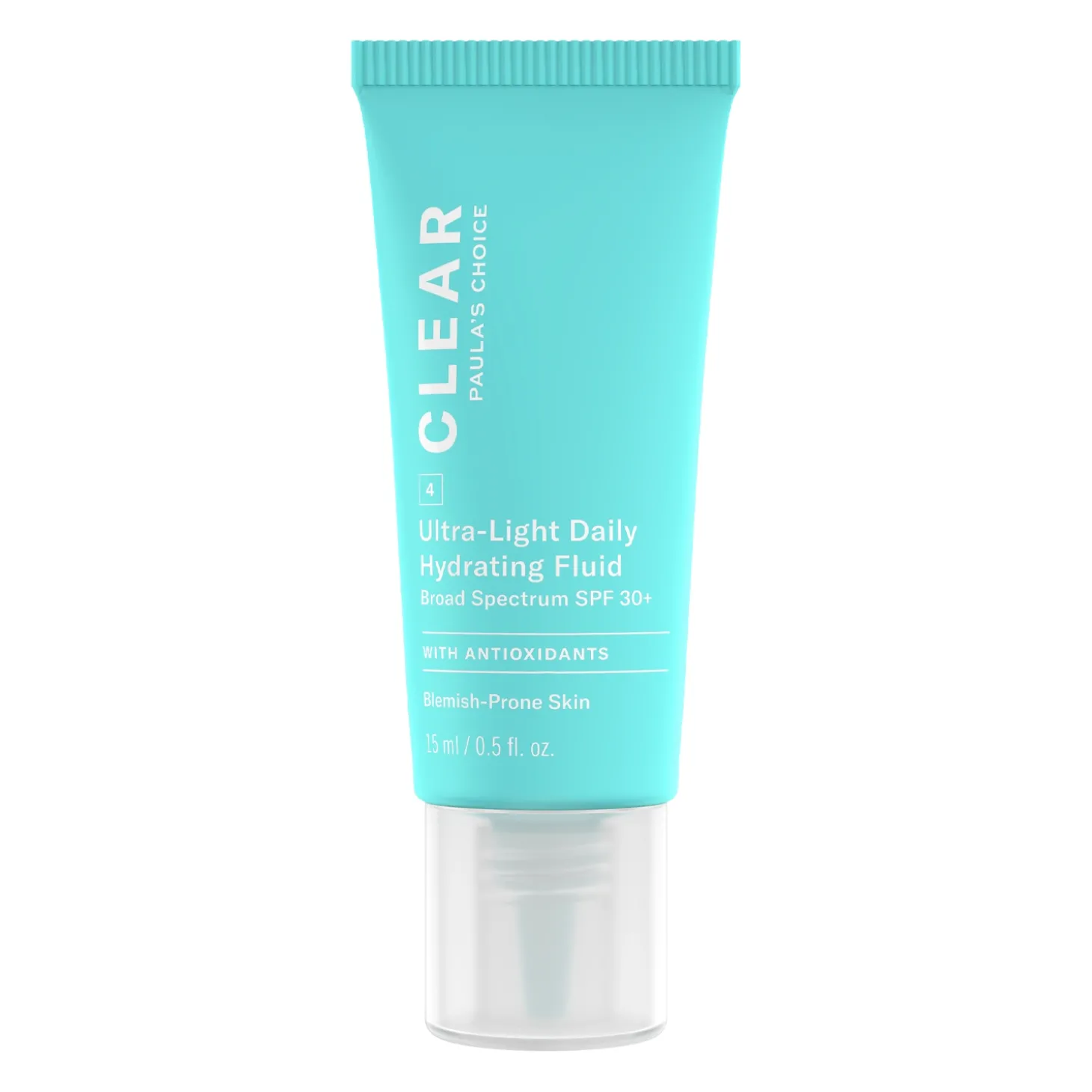 Paula's Choice - Clear - Ultra-Light Daily Hydrating Fluid SPF30+ - Nawilżająca Emulsja Przeciwsłoneczna - 15ml