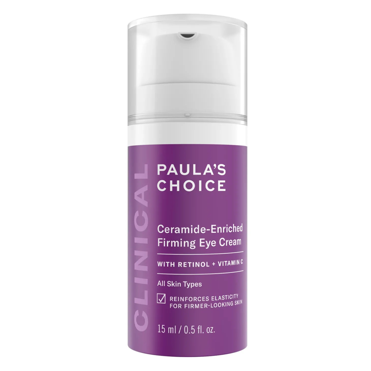 Paula's Choice - Clinical - Ceramide-Enriched Firming Eye Cream - Ujędrniający Krem pod Oczy z Ceramidami - 15ml