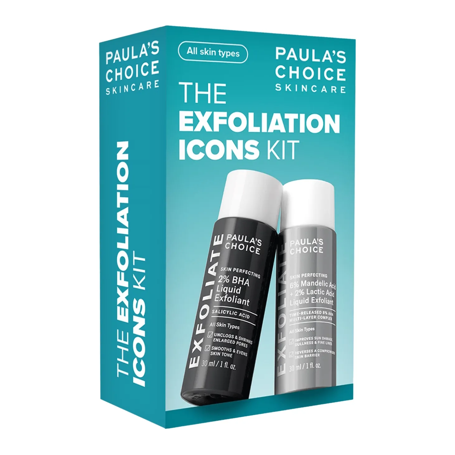 Paula's Choice - Multi-Level Exfoliation Trial Kit - Zestaw Wielopoziomowego Złuszczania