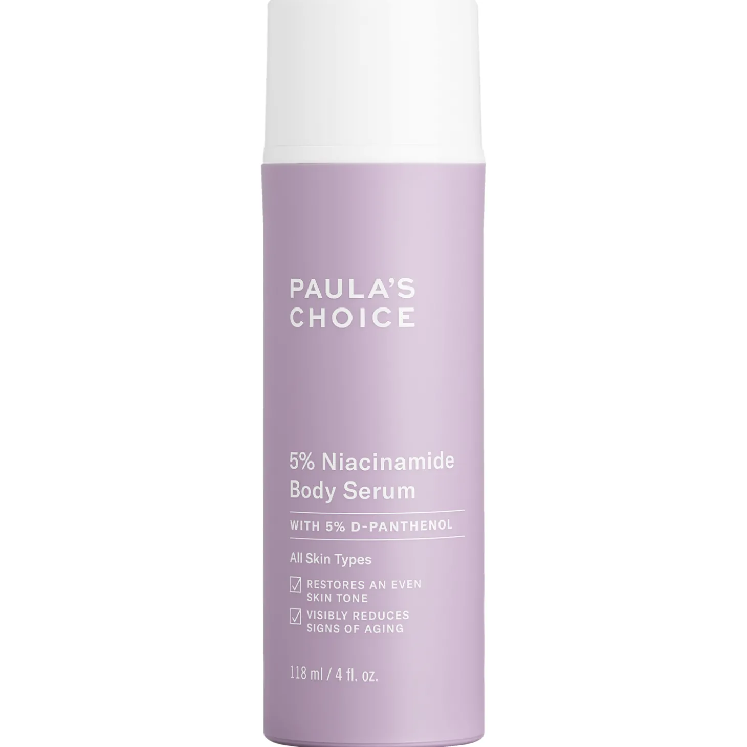 Paula's Choice - 5% Niacinamide Body Serum - Lekkie Serum do Ciała z Niacynamidem i Pantenolem - 118ml