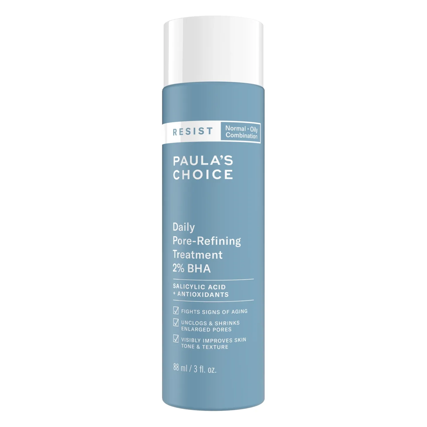 Paula's Choice - Resist - Daily Pore-Refining Treatment 2% BHA - Płyn Normalizujący i Zwężający Pory - 88ml
