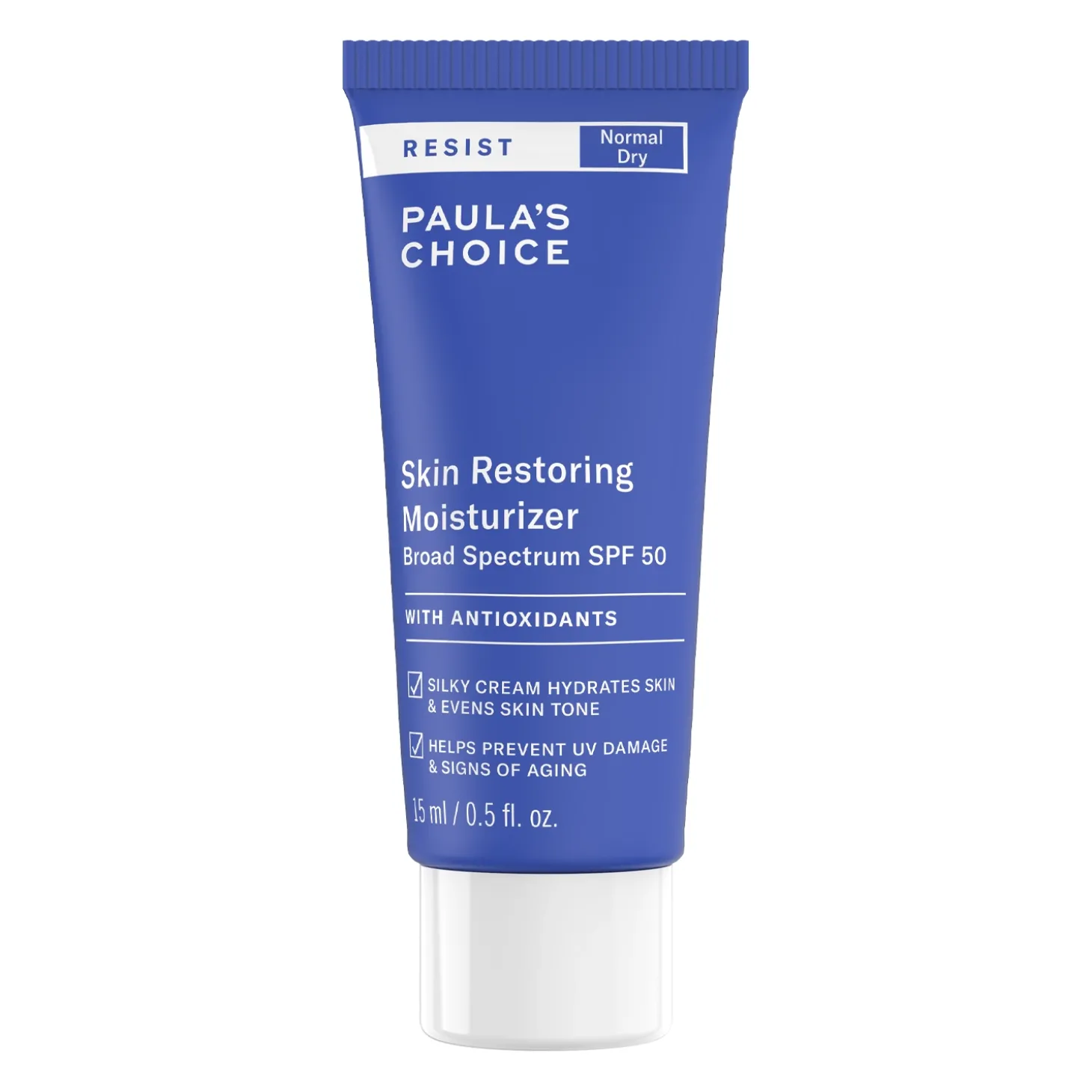 Paula's Choice - Resist - Skin Restoring Moisturizer SPF50 - Krem z Filtrem Przeciwsłonecznym - 15ml