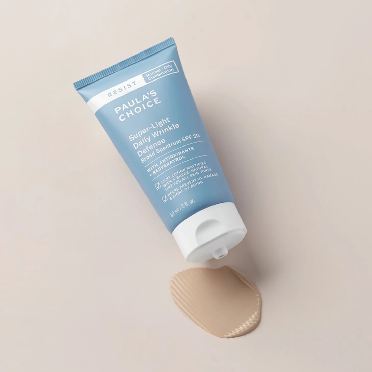Paula's Choice - Resist - Super-Light Daily Wrinkle Defense SPF30 - Lekki Krem Przeciwzmarszczkowy z Filtrem Przeciwsłonecznym - 60ml