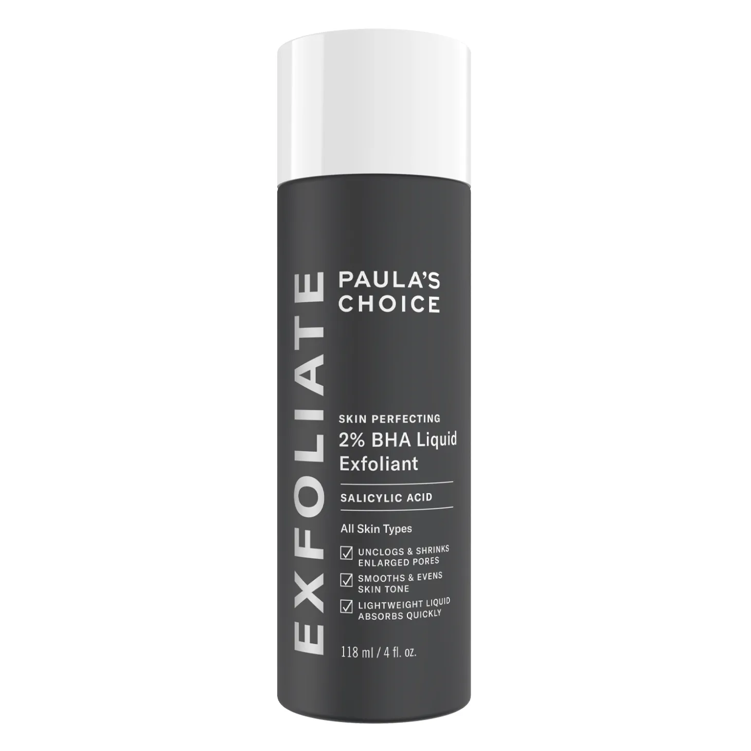 Paula's Choice - Skin Perfecting - 2% BHA Liquid Exfoliant - Płyn Złuszczający z 2% Kwasem Salicylowym - 118ml